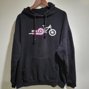 NICA MTB Mountain Biking Hoodie - Black Size XL